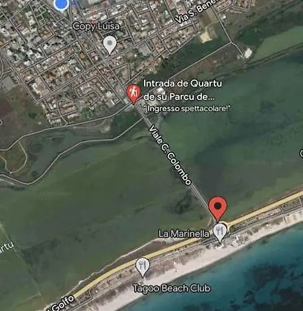 Suite Poetto - 5 Min Form The Beach - Free Park - Wi-Fi - Self Check In - Netflix Quartu SantʼElena Esterno foto