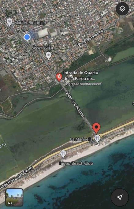 Apartment Poetto - 5 Min Form The - Free Park - Wi-fi - Self Check In - Netflix